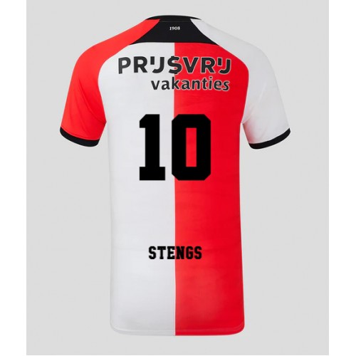 Pánský Fotbalový dres Feyenoord Calvin Stengs #10 2024-25 Domácí Krátký Rukáv